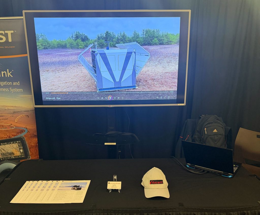 Ascent booth at the Arctic Expo 